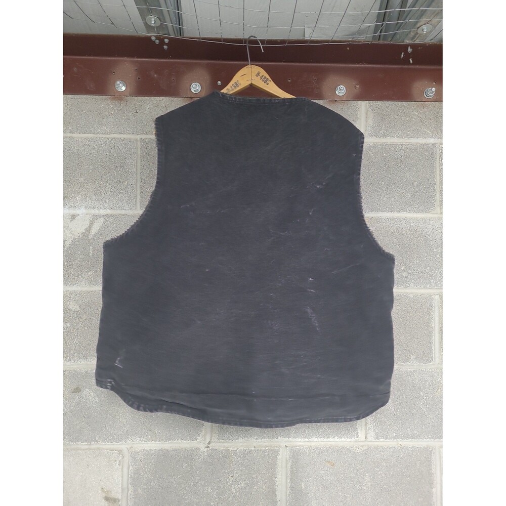 Vintage Carhartt Vest Sherpa Lined V26 BLK - Picture 2 of 9